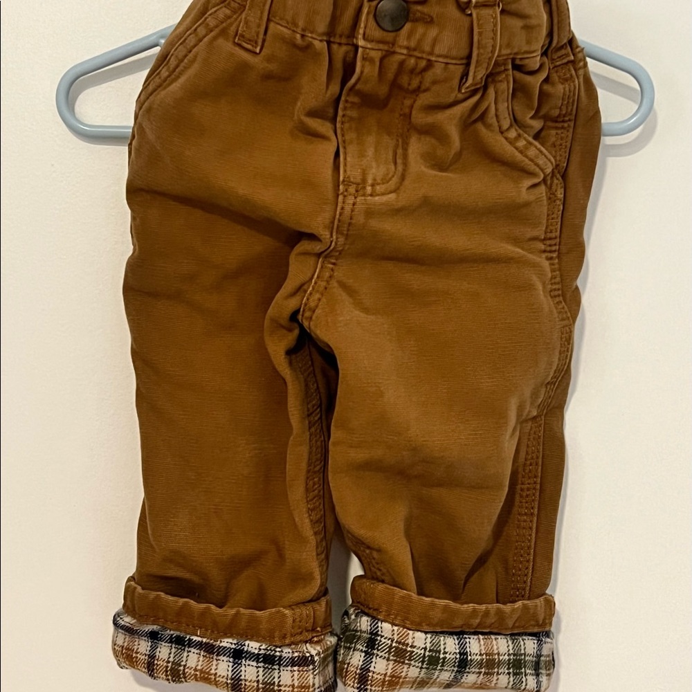 Carhartt Boys 12mos lined pants
